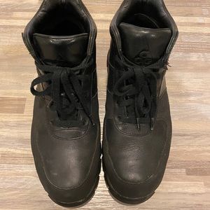 Black ACG Nike Goadome Boots, used, size 9.5.